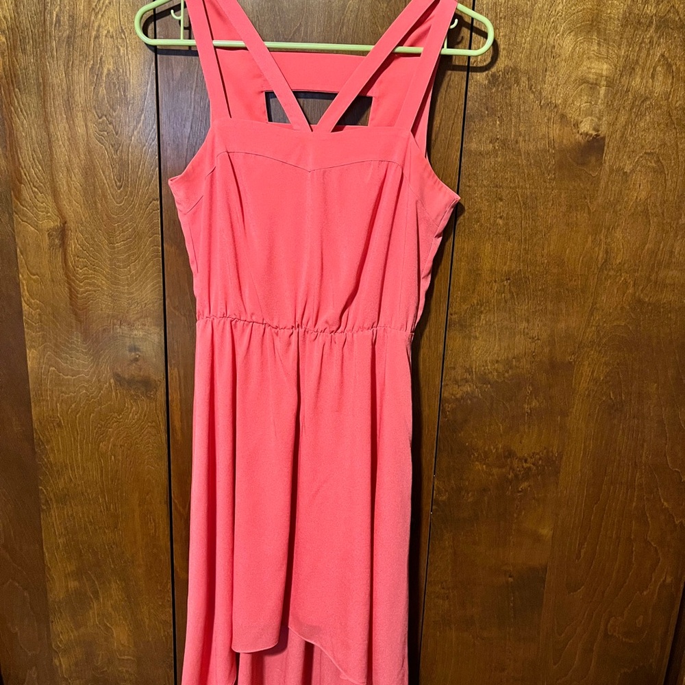 Gianni Bini Coral High Low Dress